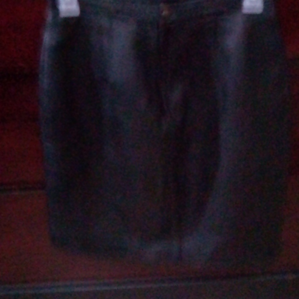 A skirt pleather skirt brand unknown small x small black